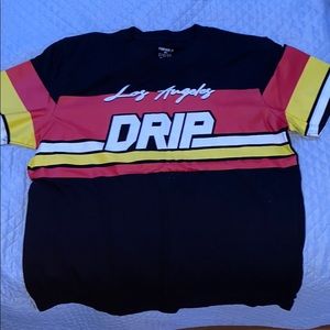Black shirt in mens. Medium. “los angeles drip”